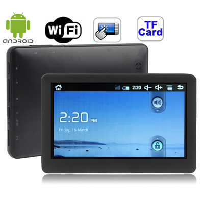 Q10 Black, 5.0 inch Touch Screen Android 2.3 Style MP5 with WIFI function, 8GB NAND Flash, Chip: JZ4760B, Support USB OTG functi